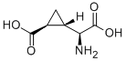 (2S,1'S,2'S)-2-(CARBOXYCYCLOPROPYL)GLYCINE Structure