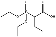 DIETHYL(1-CARBOXYPROPYL)PHOSPHONATE Structure