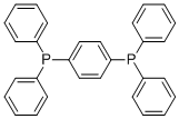 1,4-BIS(DIPHENYLPHOSPHINO)BENZENE Structure