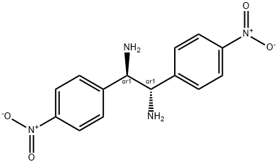 MESO-1,2-BIS(4-NITROPHENYL)ETHANE-1,2-DIAMINE,117903-52-3,结构式