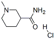 1-methylpiperidine-3-carboxamide (HCl) Structure