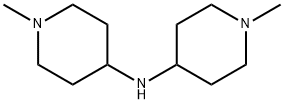 ビス(1-メチルピペリジン-4-イル)アミン 化学構造式