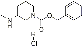 N-CBZ-3-甲氨基哌啶盐酸盐,1179359-63-7,结构式