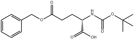 Boc-DL-Glu(OBzl)-OH 化学構造式