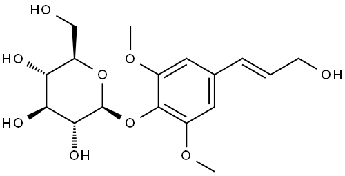 4-[(E)-3-ヒドロキシ-1-プロペニル]-2,6-ジメトキシフェニルβ-D-グルコピラノシド