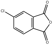 4-クロロフタル酸無水物 化学構造式
