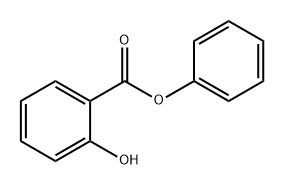 サリチル酸 フェニル 化学構造式