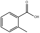邻甲基苯甲酸,118-90-1,结构式
