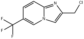 2-(Chloromethyl)-6-(trifluoromethyl)-imidazo[1,2-a]pyridine Structure