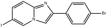 2-(4-ブロモフェニル)-6-ヨードイミダゾ[1,2-A]ピリジン