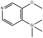 3-METHOXY-4-TRIMETHYLSILYLPYRIDINE Struktur