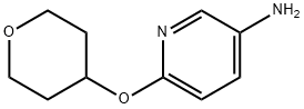 3 - 氨基吡啶,6 - [(四氢 - 2H - 吡喃 - 4 - 基)氧基], 1180133-65-6, 结构式