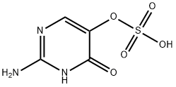 sulfuric acid mono-(2-amino-6-oxo-1,6-dihydro-pyrimidin-5-yl ester),118019-45-7,结构式