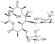 克拉霉素N-氧化物 结构式