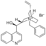 N-BENZYLCINCHONIDINIUM BROMIDE Structure