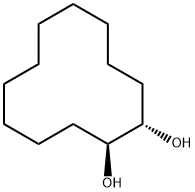 (S,S)-(+)-1,2-CYCLODODECANEDIOL, 118101-31-8, 结构式