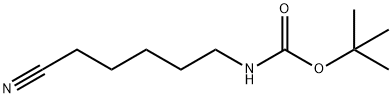 Carbamic acid, (5-cyanopentyl)-, 1,1-dimethylethyl ester (9CI) Structure