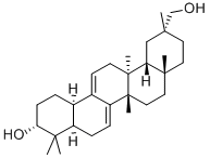 栝楼萜二醇, 118117-31-0, 结构式