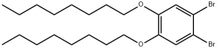 1,2-二溴-4,5-二(辛氧基)苯,118132-04-0,结构式
