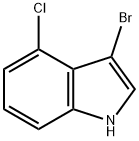 3-溴-4-氯-1H-吲哚,1181332-74-0,结构式