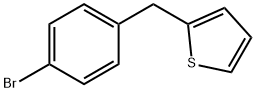 2-(4-BROMOBENZYL)THIOPHENE Struktur
