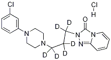 Trazodone-D6 Hydrochloride Structure