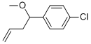 1-CHLORO-4-(1-METHOXY-BUT-3-ENYL)-BENZENE Structure