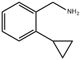 2-Cyclopropylbenzenemethanamine 化学構造式