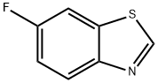 6-FLUOROBENZOTHIAZOLE 化学構造式