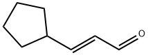 (2E)-3-环戊基丙烯醛, 118235-51-1, 结构式