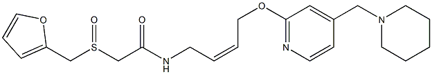 Lafutidine Struktur