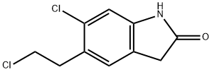 6-Chloro-5-(2-chloroethyl)oxindole Structure