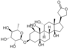 (20ξ)-3β-[(6-デオキシ-α-L-マンノピラノシル)オキシ]-1β,5,11α,14,19-ペンタヒドロキシ-5β-カルダノリド price.