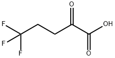 5,5,5-三氟-2-氧代戊酸 结构式
