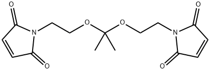 2,2-BIS(N-MALEIMIDOETHYLOXY)PROPANE Structure