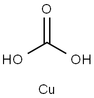 cupric carbonate Struktur
