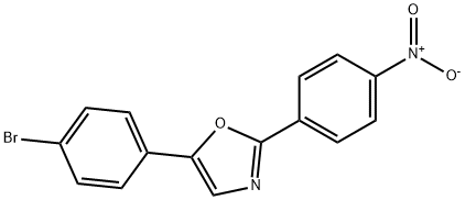 5-(4-BROMO-PHENYL)-2-(4-NITRO-PHENYL)-OXAZOLE Struktur