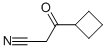 3-CYCLOBUTYL-3-OXO-PROPIONITRILE Structure