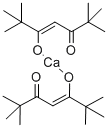 BIS(2,2,6,6-TETRAMETHYL-3,5-HEPTANEDIONATO)CALCIUM(II) Structure