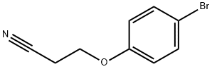 3-(4-BROMOPHENOXY)PROPANENITRILE Structure