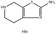 4,5,6,7-Tetrahydro[1,3]thiazolo[5,4-c]pyridin-2-amine dihydrobromide Structure