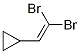 1-(2,2-DIBROMOETHENYL)-2,2,3,3-D4-CYCLOPROPANE Structure