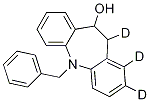 5-Benzyl-10-hydroxy-10,11-dihydro-5H-dibenz[b,f]azepine-d3 Structure