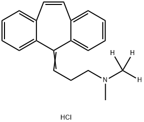 Cyclobenzaprine-d3 HCl Struktur