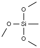 トリメトキシ(メチル)シラン 化学構造式