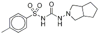 Gliclazide-d4 Struktur
