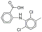 Meclofenamic Acid-d4, 1185072-18-7, 结构式