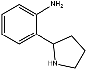 2-(2-吡咯烷基)苯胺, 1185193-49-0, 结构式