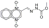 (2-Quinoxalinylmethylene)hydrazinecarboxylic Acid  Methyl-d3 Ester N,N'-Dioxide Structure