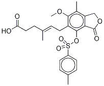 4'-TOSYL MYCOPHENOLIC ACID-D3 Structure